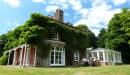 Lunch outside at the Bicton Old Rectory